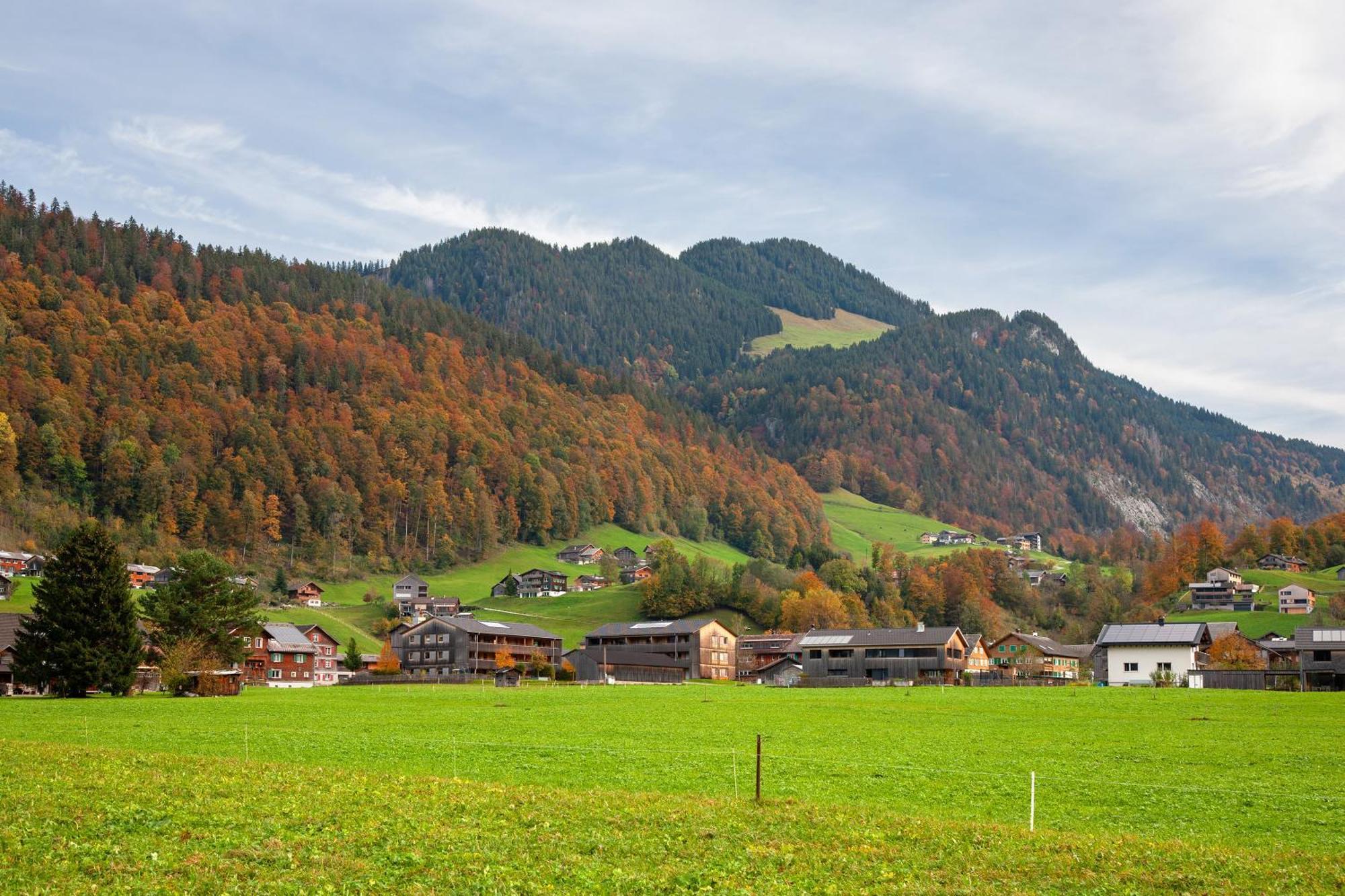 Ferienhaus Kanisblick Bizau Exterior foto